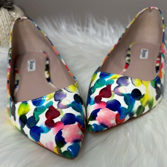 Dune London Multicolor Flats - Picture 3 of 5